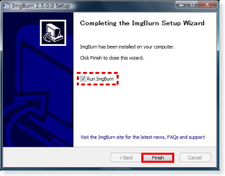 セットアップの完了